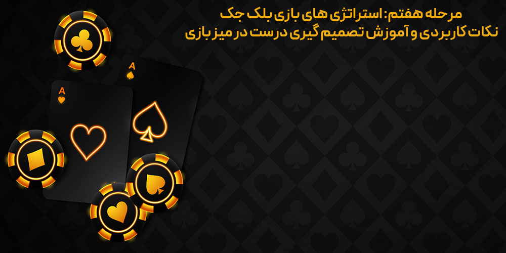 استراتژی‌ های بازی بلک‌ جک — نکات کاربردی و آموزش تصمیم‌ گیری درست در میز بازی